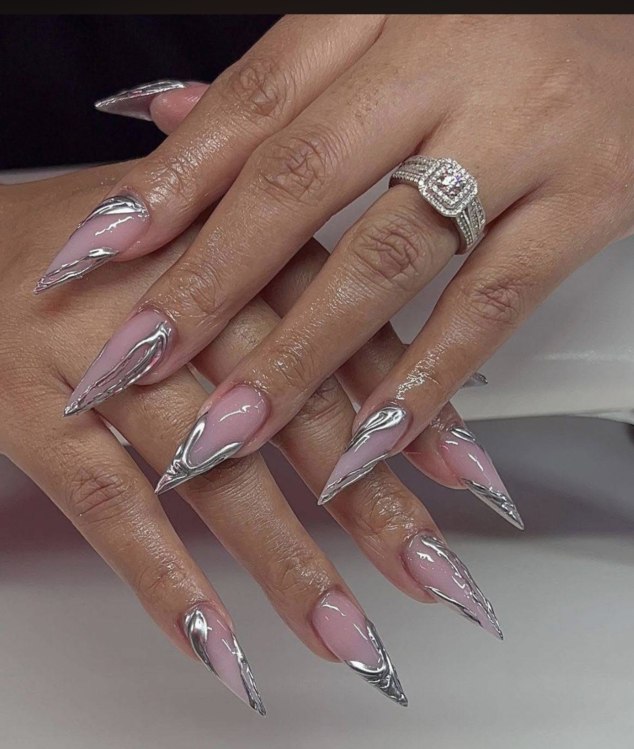 Alba Nails & Spa By DMV Albany nail work in Albany, Oregon
